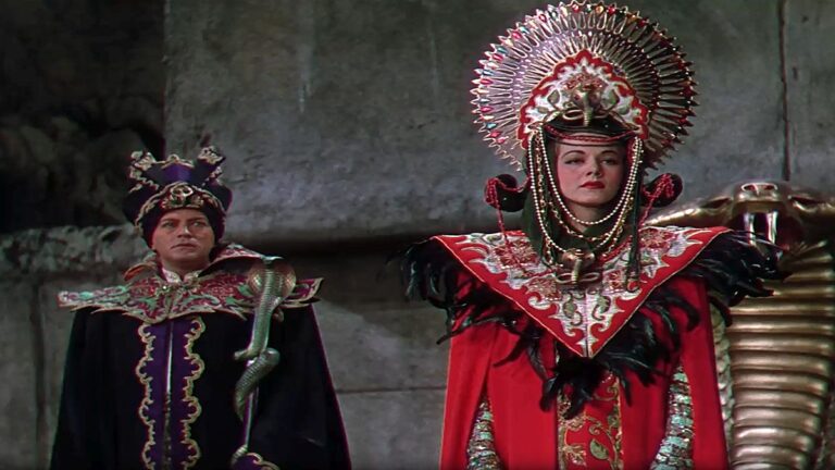 Still from Cobra Woman (1944).