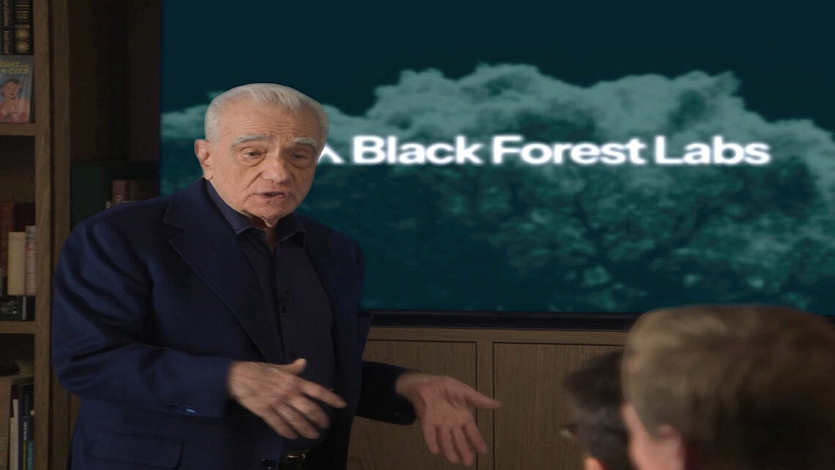 Scorsese promoting Black Forest Labs