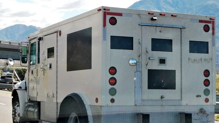 Photo of an armored vehicle.